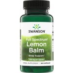 Swanson Meduňka Lékařská Lemon Balm 500 mg 60 kapslí – Hledejceny.cz