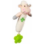 BabyOno plyšová hračka s pískátkem a kousátkem Sweet Lambie růžová – Sleviste.cz
