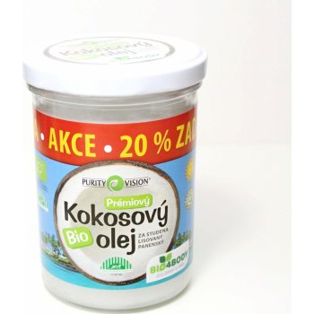 Purity Vision Kokosový olej panenský BIO 300 ml