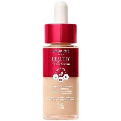 Bourjois Paris Healthy Mix Clean & Vegan Serum rozjasňující tekutý make-up 52w vanilla 30 ml – Hledejceny.cz