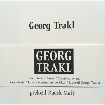 Georg Trakl - Radek Malý – Zboží Mobilmania