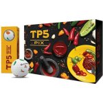 TaylorMade TP5 Pix s potiskem motivy HotShot 3 x 3 ks – Sleviste.cz