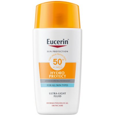 Eucerin Sun fluid na opalování na obličej SPF50+ 50 ml – Zbozi.Blesk.cz