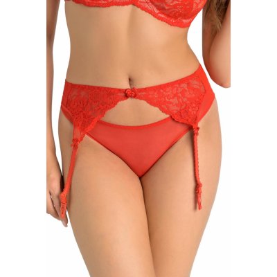 Teyli Podvazkový pás Sarah červená – Zboží Dáma