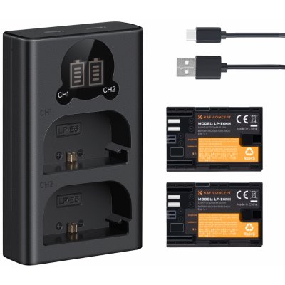 K&F Concept LPE6NH 2250mAh – Zboží Živě