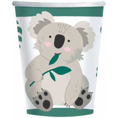 Amscan Koala kelímky papírové 250 ml – Zboží Dáma