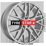 Carmani 20 6,5x16 5x100 ET38 silver – Zboží Mobilmania