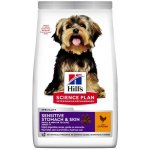 Hill’s Science Plan Adult Sensitive Stomach & Skin Small & Mini Chicken 1,5 kg