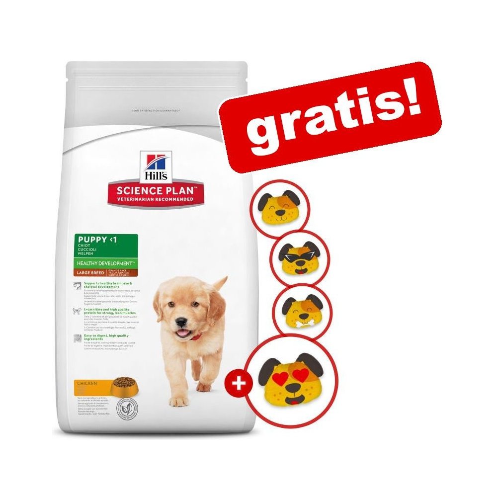 hill's science plan puppy healthy development large breed chicken