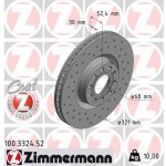 Brzdový kotouč ZIMMERMANN 100.3324.52