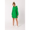 Dámské šaty Made of Emotion dámské mikinové šaty Estrilla M730 zelená