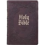 KJV Bible Giant Print Full Size Dark Brown – Zboží Dáma