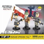 COBI 2057 3 figurky s doplňky Varšavské povstání, 35 k – Zboží Dáma