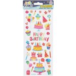 WEST DESIGN Samolepky 10x23cm - Narozeniny – Sleviste.cz