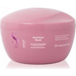 Alfaparf Milano Semí Dí Líno Moisture vyživující maska pro suché a poškozené vlasy Nutritive Mask 200 ml – Zboží Dáma