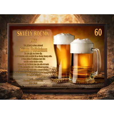 Cedulky sport hobby Dárek pro pivaře_2 30x23 – Hledejceny.cz