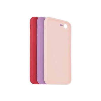 FIXED Story pro Apple iPhone 7/8/SE 2020/2022 FIXST-100-3SET1 červený/růžový/fialový – Zbozi.Blesk.cz