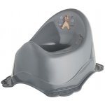 Maltex Nočník protiskluzový s hudbou Koník Minimal steel grey – Zboží Dáma