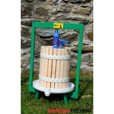 Hydraulický lis na ovoce TIP 12 l - Plastová výlevka – Zboží Dáma