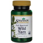 Swanson Wild Yam Root Divoký Yam 400 mg 60 kapslí – Hledejceny.cz