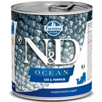 N&D Ocean Puppy Codfish & Pumpkin 285 g