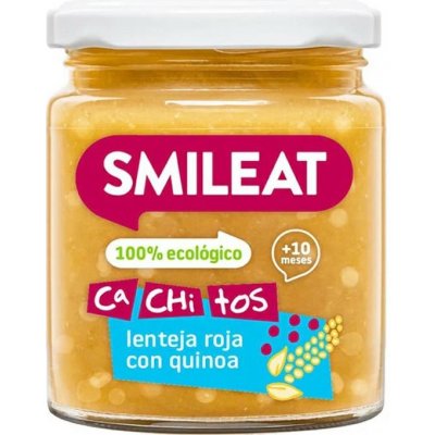 Smileat Bio quinoa s červenou čočkou, zeleninou 230 g – Zboží Dáma