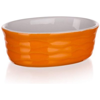 Banquet Zapékací forma oválná 12,5x8,5cm Culinaria Orange – Zboží Mobilmania