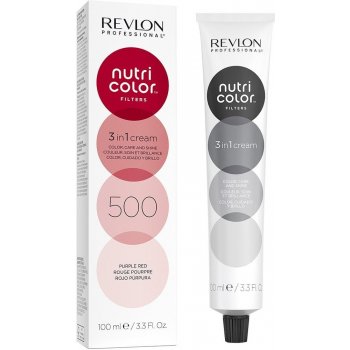 Revlon Nutri Color Filters Barevná maska na vlasy 500 Purple Red 100 ml