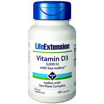 Life Extension Vitamin D3 1000 IU 250 kapslí – Hledejceny.cz