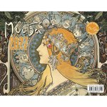 NOTIQUE stolní Alfons Mucha 16,5 × 13 cm 2027 – Hledejceny.cz
