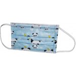 Steriwund Rouška dětská s gumičkami modrá 5 ks – Zboží Dáma