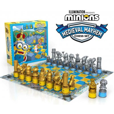 Noble Collection Sběratelské šachy Minions Medieval Mayhem – Zboží Živě