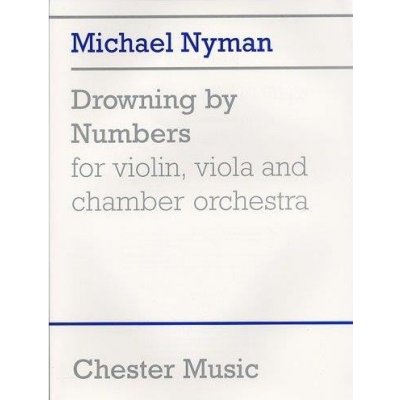 Michael Nyman Drowning By Numbers noty viola housle komorní orchestr – Zboží Mobilmania