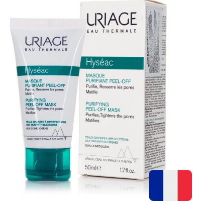 Uriage Hyséac Purifying Peel-Off Mask slupovací čisticí maska na problematickou pleť 50 ml – Zboží Dáma