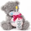 Plyšák Me To You Medvídek Happy Birthday s dortíkem se svíčkou 20 cm