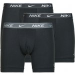 Nike boxer brief 3pk-everyday cotton stretch 8719312492596 Černá – Zboží Dáma