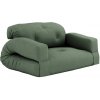 Křeslo Karup design sofa Hippo olive green 756 140x200 cm