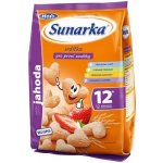 SUNÁREK Dětský snack jahodová srdíčka 50 g – Zbozi.Blesk.cz