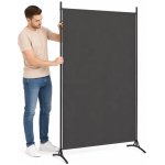 Petrashop 1dílný paraván antracitový 175 x 180 cm – Zboží Mobilmania