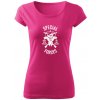 Dámské tričko s potiskem DRAGOWA dámské tričko special forces růžová