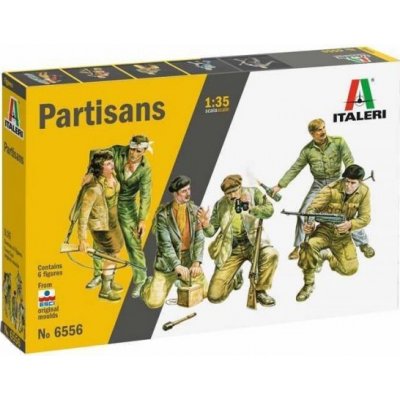 Italeri Partisans 6556 1:35 – Zboží Dáma