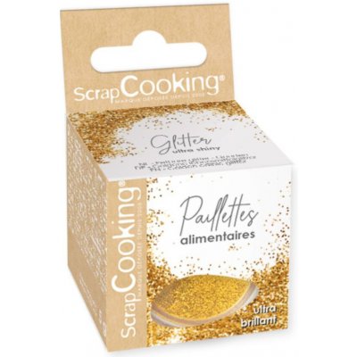 ScrapCooking Jedlé třpytky zlaté 5 g – Hledejceny.cz