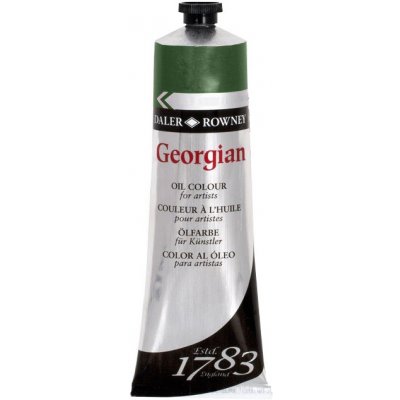Olejová barva Daler-Rowney GEORGIAN 75 ml 379 Terre verte hue – Hledejceny.cz