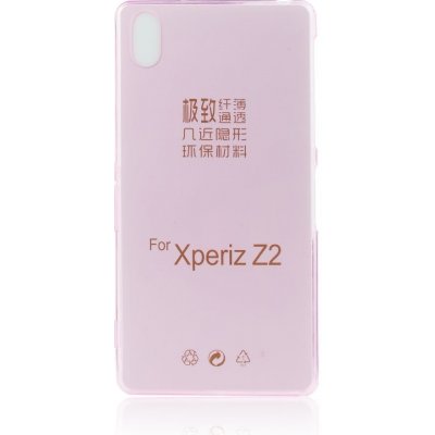 Pouzdro Fitty Ultra Tenké 0,3mm Sony D6503 Xperia Z2 růžové