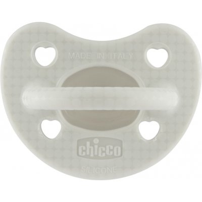 Chicco dětský silikon dudlík physio luxe šedá – Zboží Dáma