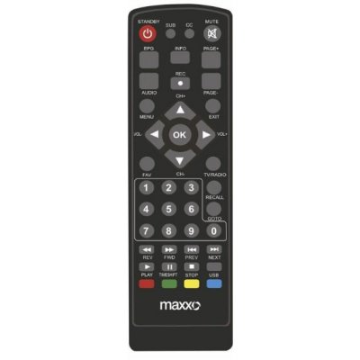 Dálkový ovladač Predátor Maxxo HD DVB-T2