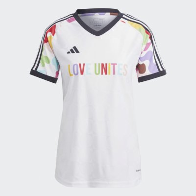 Adidas Tiro Pride dámský fotbalový dres bílý – Zboží Mobilmania