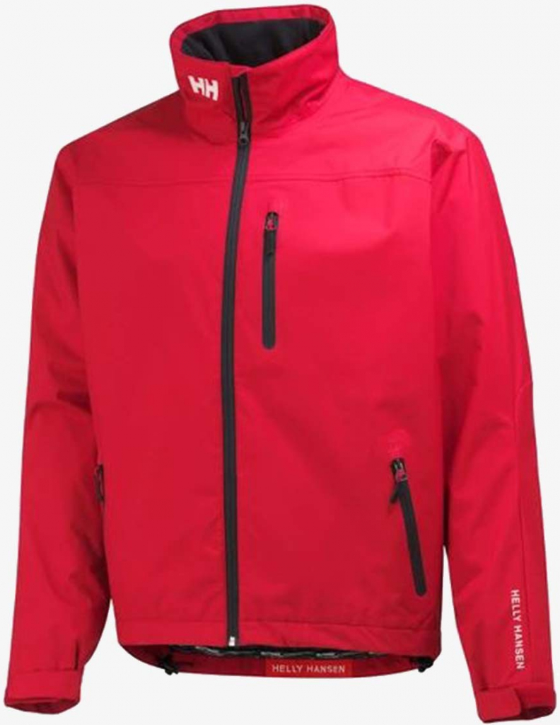 Helly Hansen Crew Hooded Midlayer Red