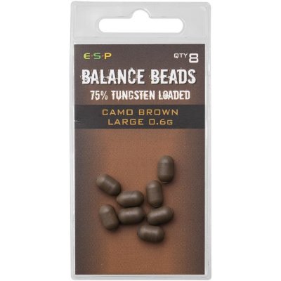 ESP Tungsten Loaded Balance Beads Large Brown