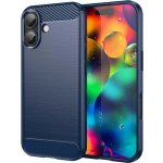 Carbon obal, iPhone 17, modrý – Zboží Mobilmania